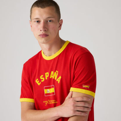 Thumbnail 4 - Levi's® Spain Men's Ringer Tee - 006GW0004