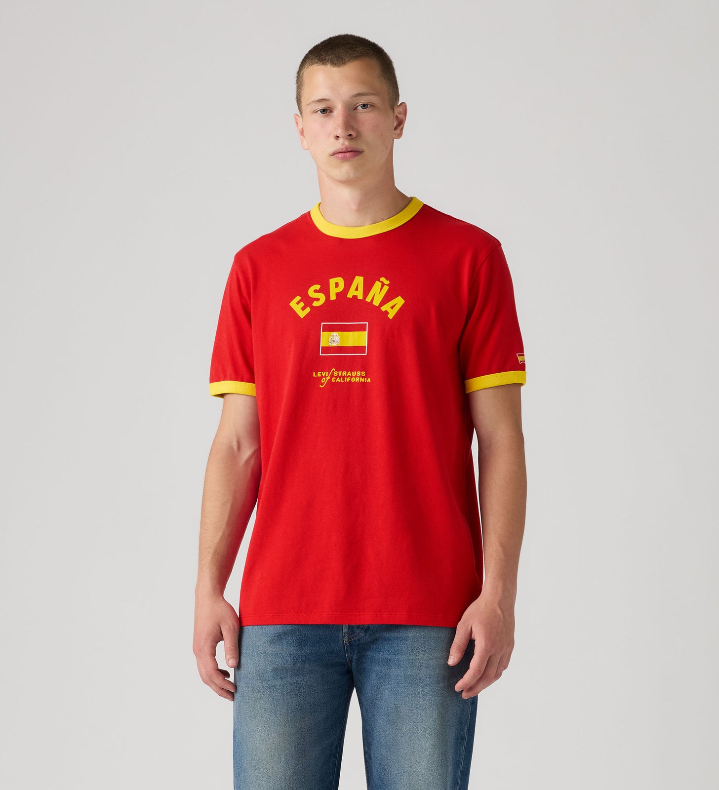 Main 2 - Levi's® Spain Men's Ringer Tee - 006GW0004