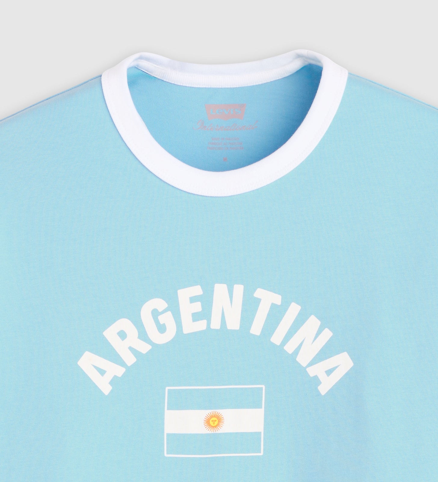 Main 7 - Levi's® Argentina Men's Ringer Tee - 006GW0007