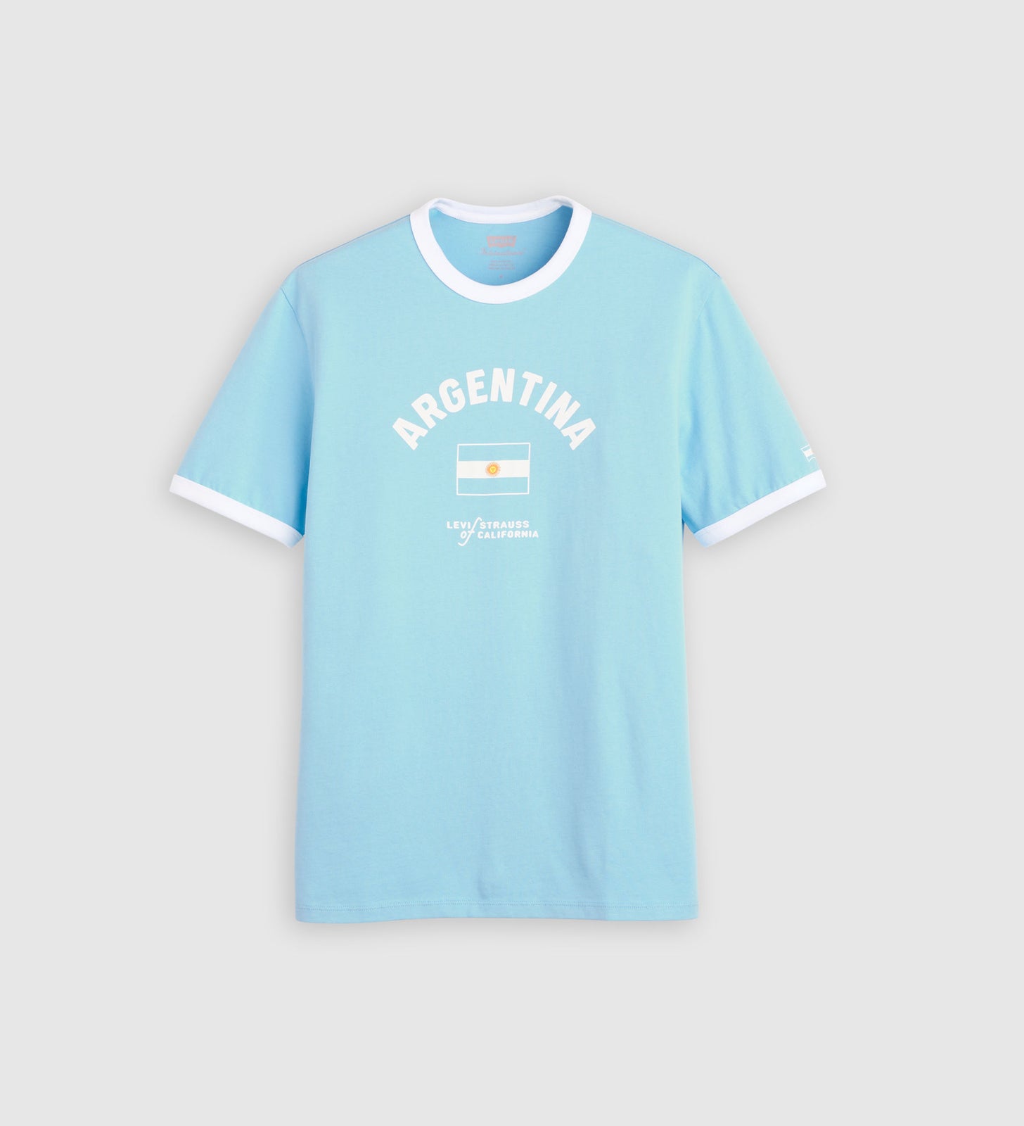 Main 6 - Levi's® Argentina Men's Ringer Tee - 006GW0007