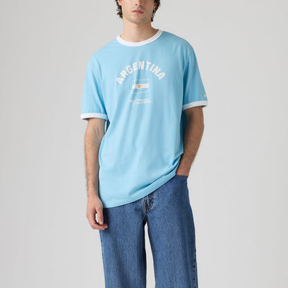 Thumbnail 5 - Levi's® Argentina Men's Ringer Tee - 006GW0007