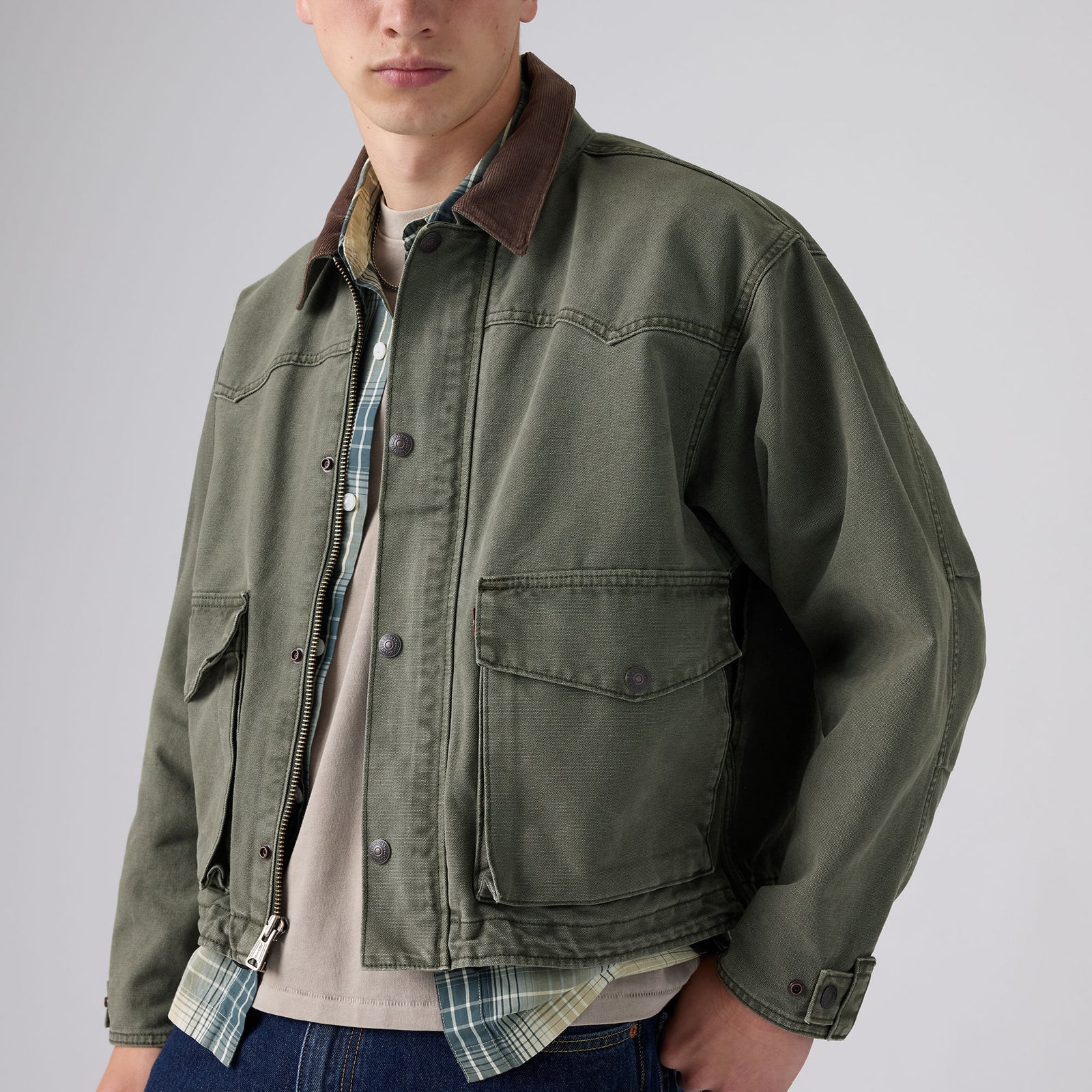 Main 4 - Levi's® Men's Western Hilltop Jacket - 007SO0001