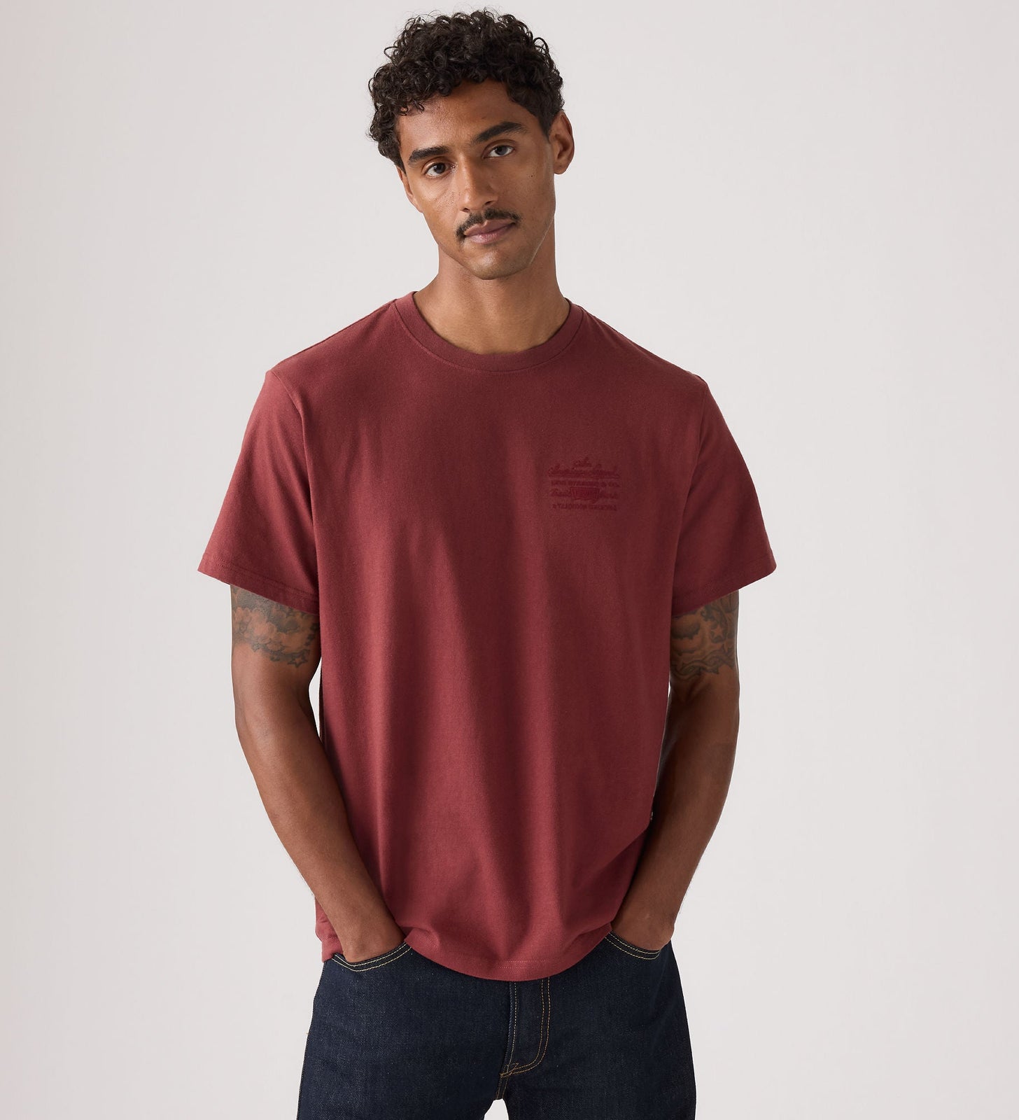 Main 3 - Levi's® Men's Relaxed Short-Sleeve Graphic T-Shirt - 161432402