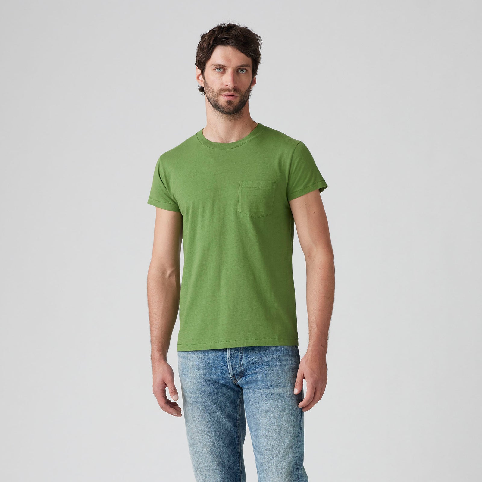 Main 1 - Levi's® Vintage Clothing Men's 1950s Sportswear T-Shirt SCL - 