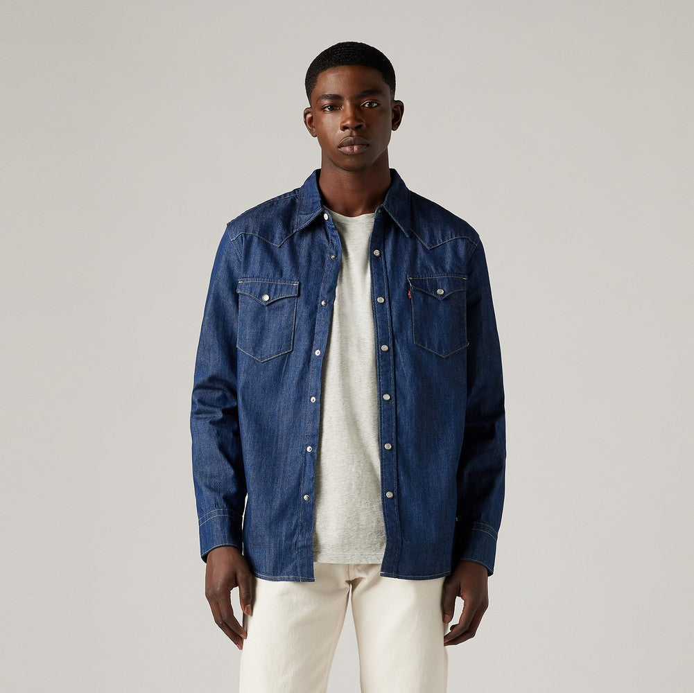 Main 4 - Levi's® Men's Barstow Standard Fit Western Shirt - 857440000