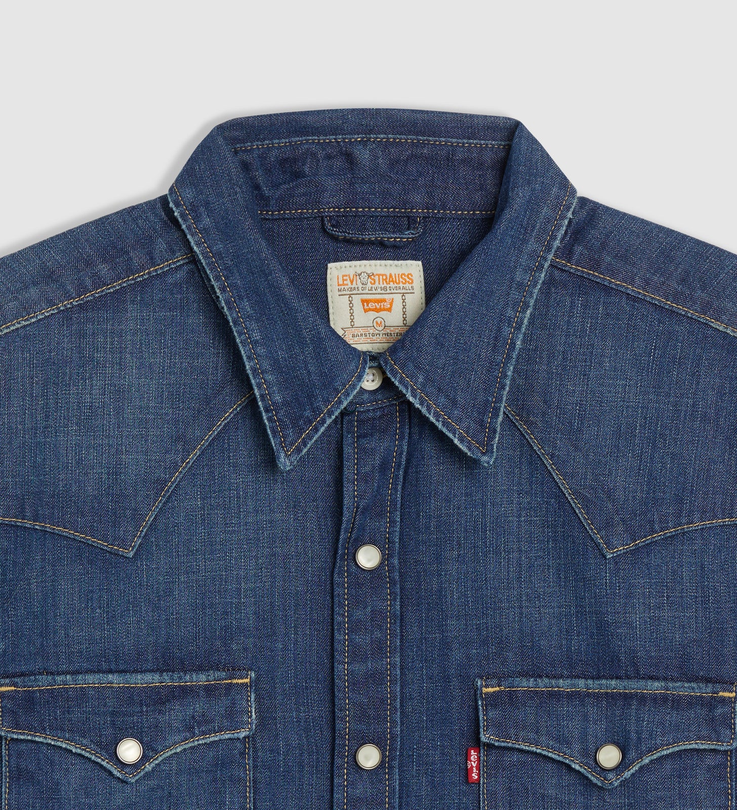 Main 7 - Levi's® Men's Barstow Standard Fit Western Shirt - 857440000