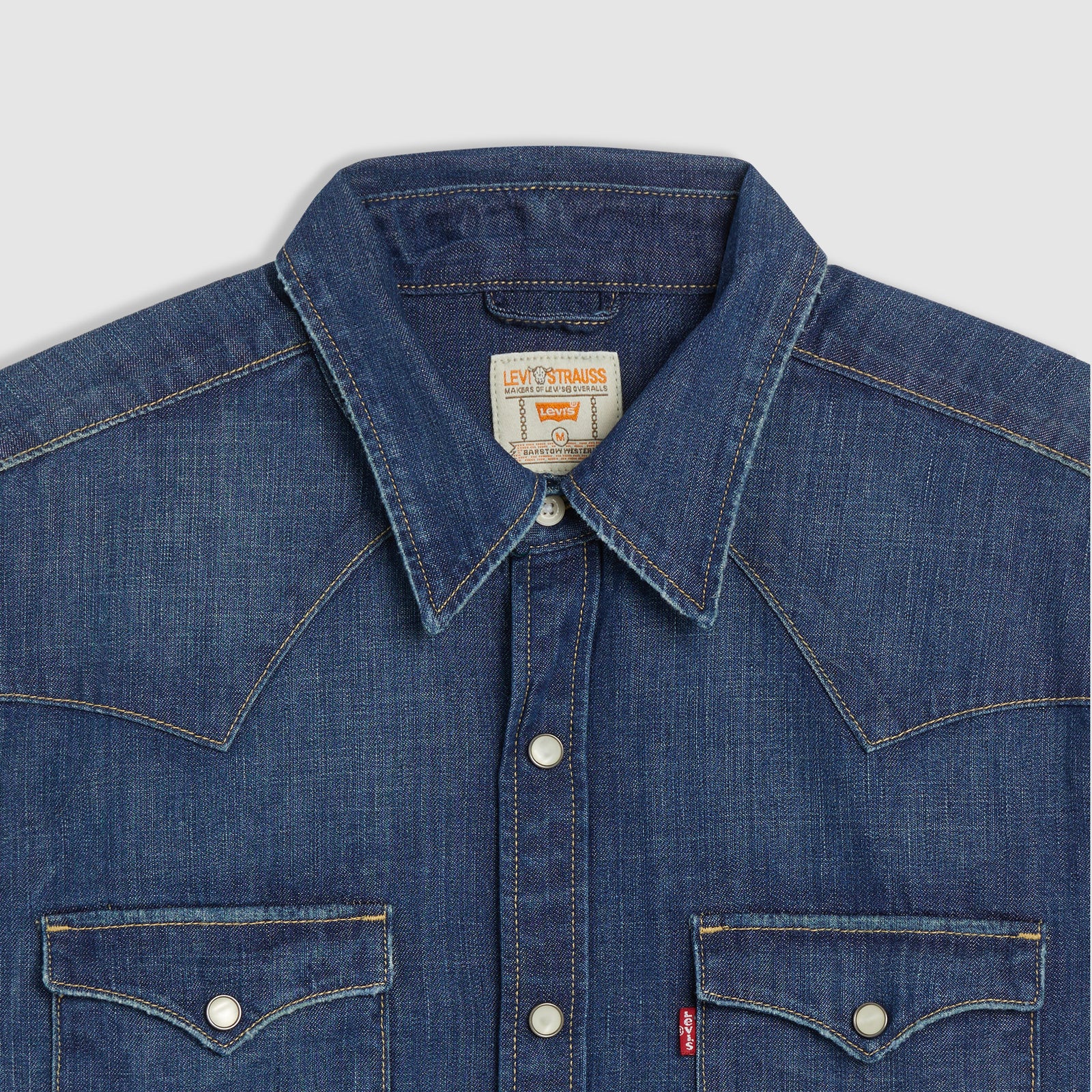 Main 7 - Levi's® Men's Barstow Standard Fit Western Shirt - 857440000