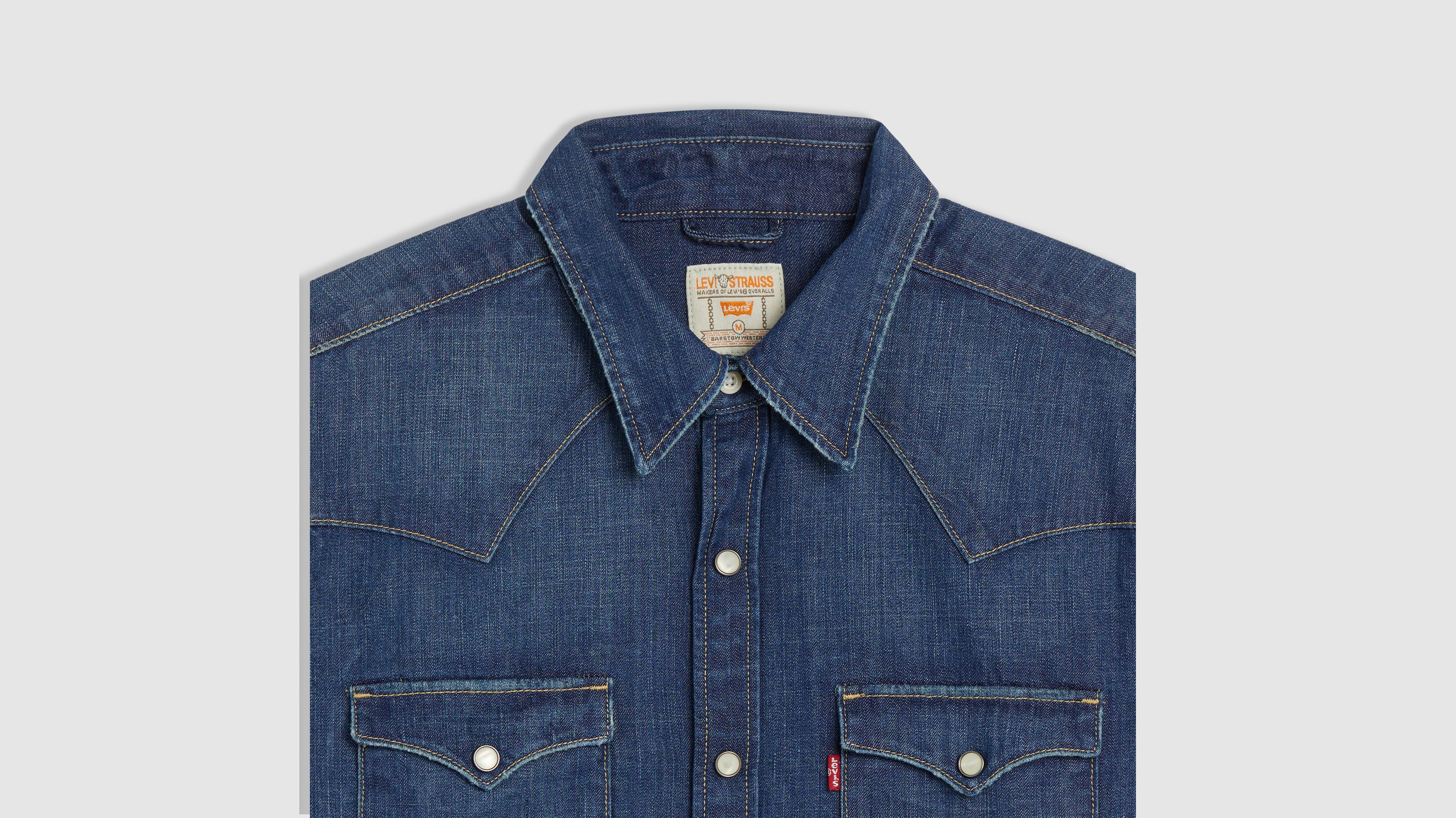 Denim Shirt 5xl Western Shirts Mens Quality Duke Western Denim