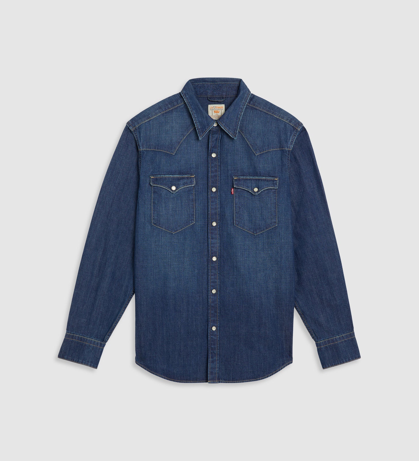 Main 5 - Levi's® Men's Barstow Standard Fit Western Shirt - 857440000