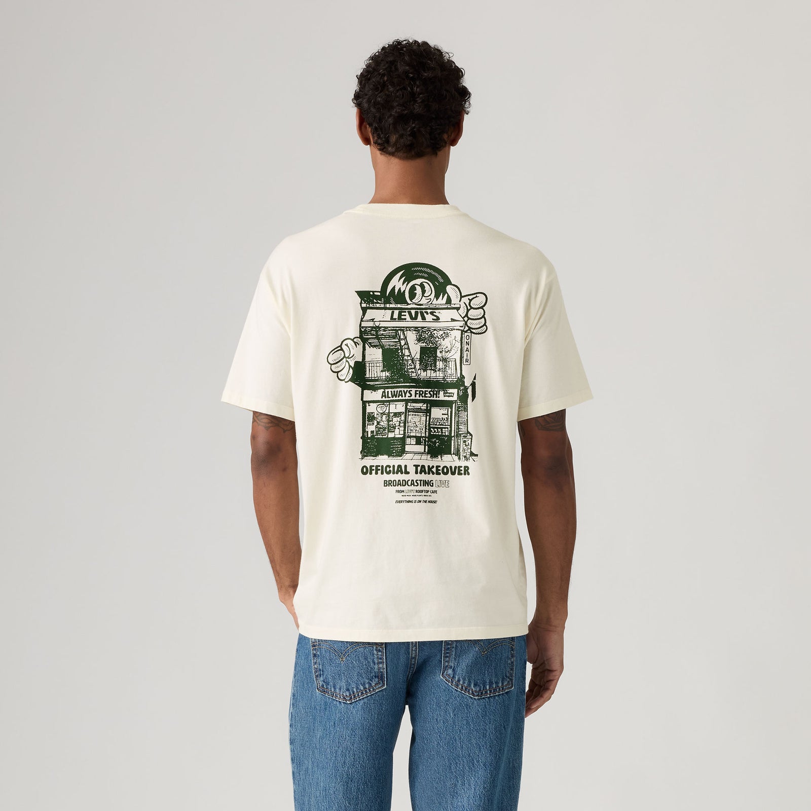Main 3 - Levi's® Men's Graphic Vintage Fit T-Shirt - 873730455