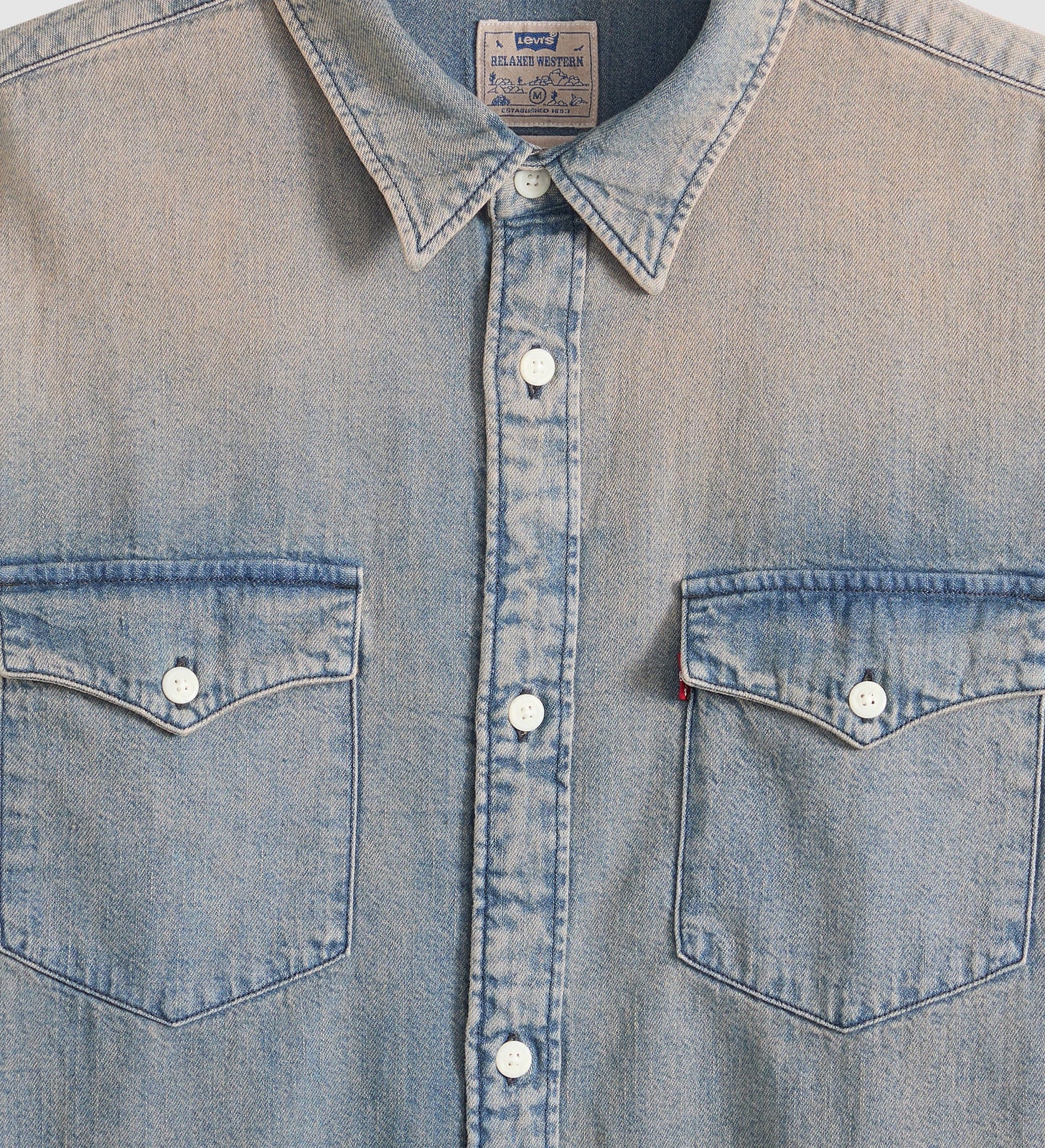 Main 6 - Levi's® Men's Relaxed Fit Western Shirt - A19190073