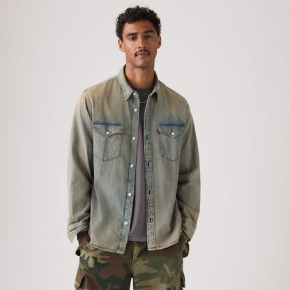 Thumbnail 3 - Levi's® Men's Relaxed Fit Western Shirt - A19190073
