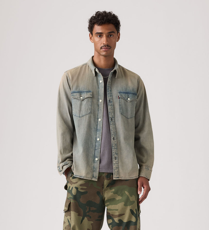 Main 1 - Levi's® Men's Relaxed Fit Western Shirt - A19190073