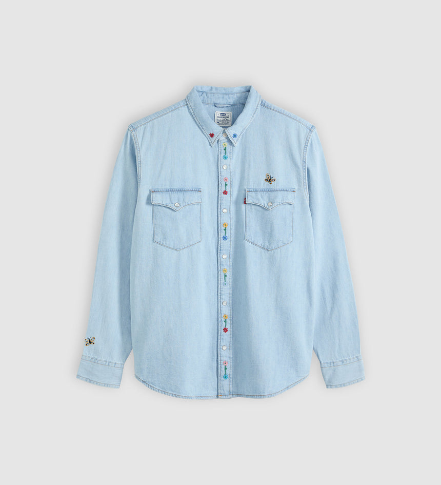 Main 5 - Levi's® Men's Relaxed Fit Western Shirt - A19190076