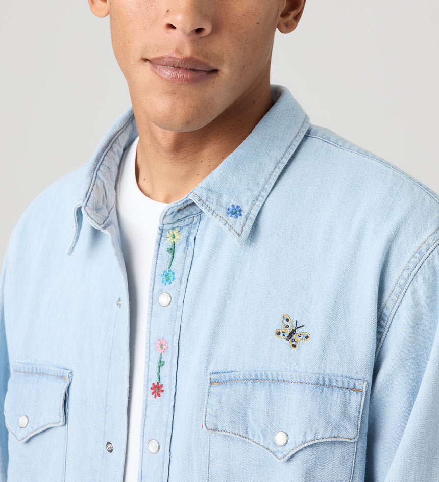 Main 4 - Levi's® Men's Relaxed Fit Western Shirt - A19190076