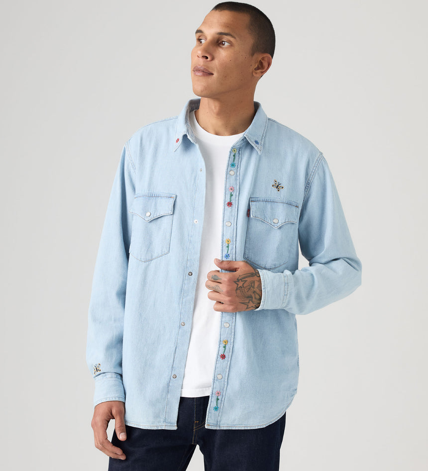 Main 2 - Levi's® Men's Relaxed Fit Western Shirt - A19190076