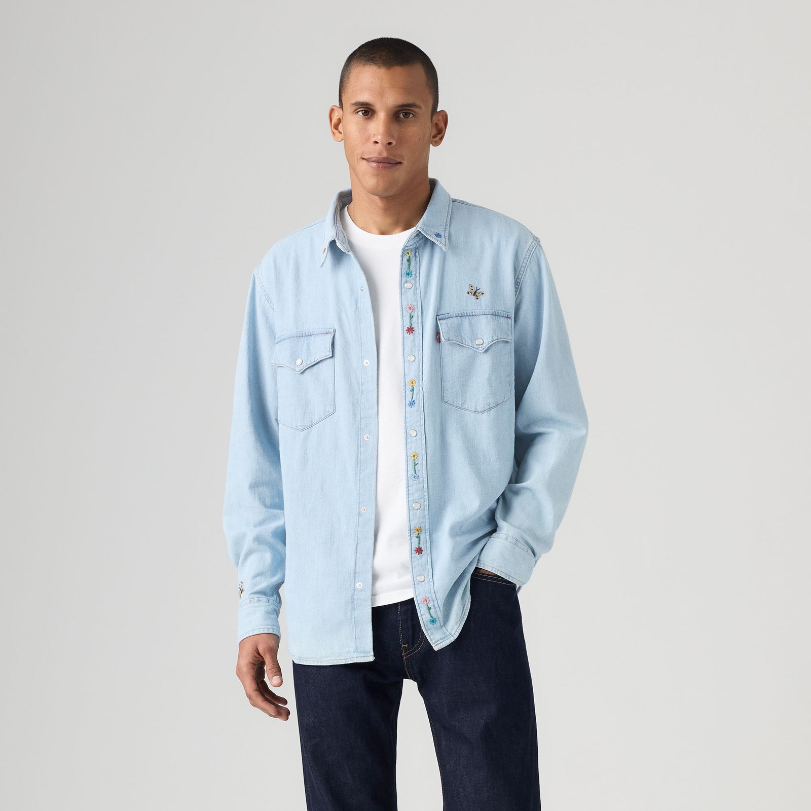 Main 2 - Levi's® Men's Relaxed Fit Western Shirt SCL - 