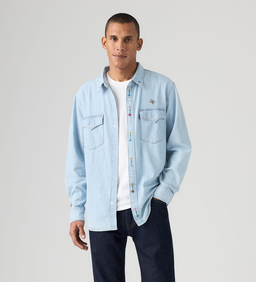 Main 1 - Levi's® Men's Relaxed Fit Western Shirt - A19190076