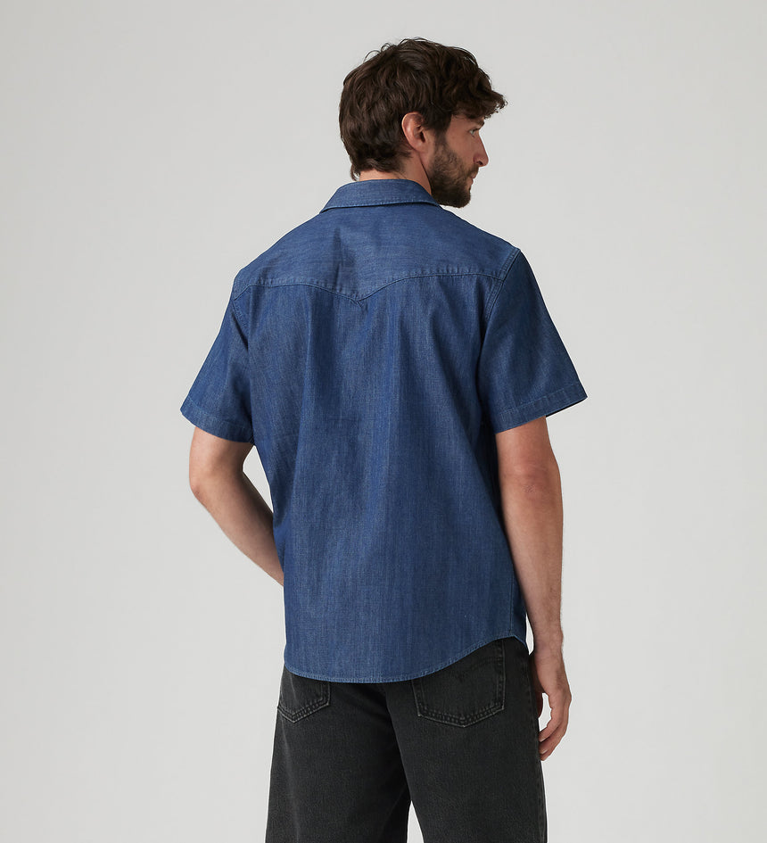Main 3 - Levi's® Men's Short-Sleeve Relaxed Fit Western Shirt - A57220031