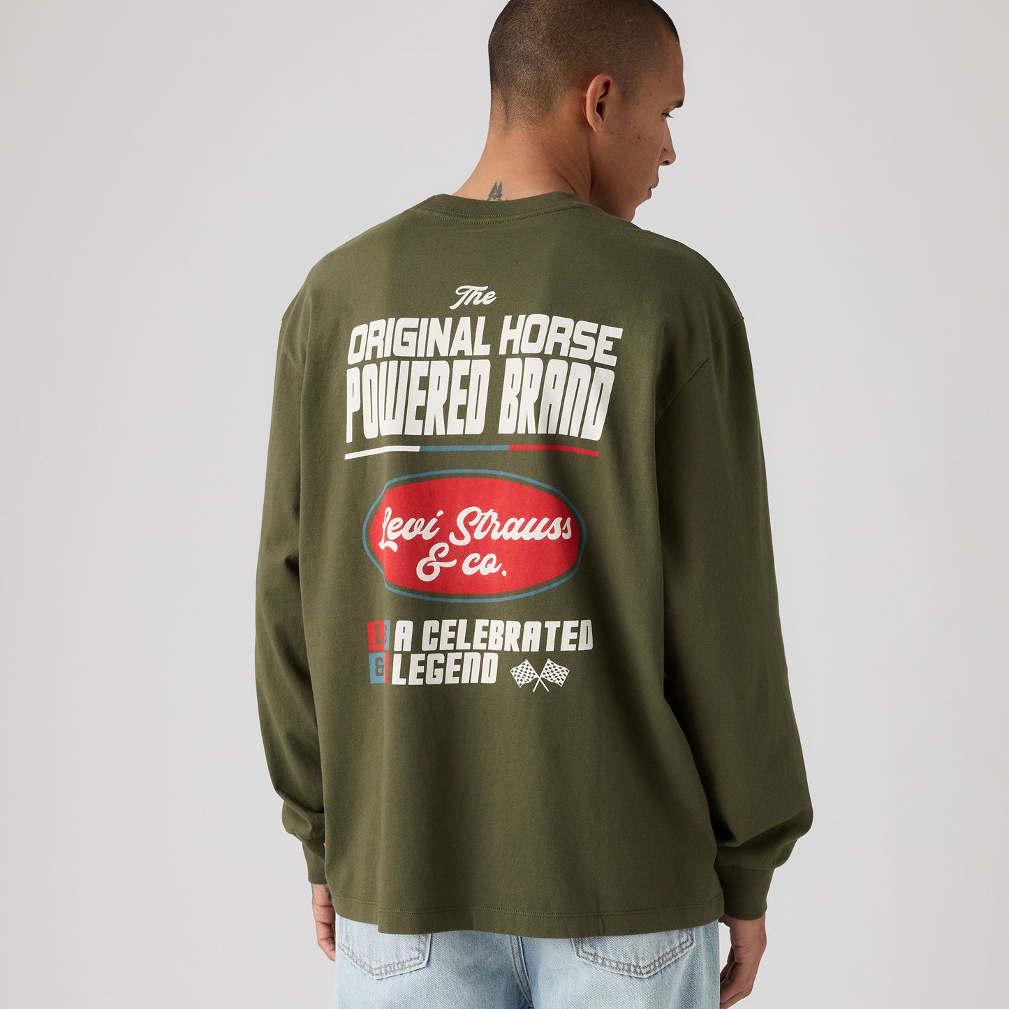 Levi's® Men's Long-Sleeve Graphic Authentic T-Shirt