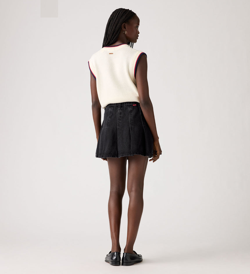 Main 2 - Levi's® Women's Pleated Mini Skirt - 001vo0007