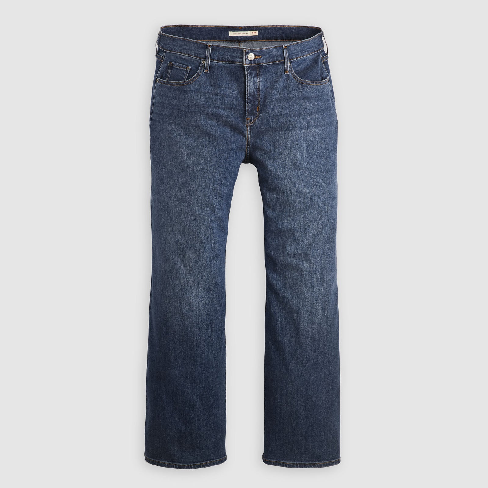 Main 6 - Levi's® Women's 318 Shaping Wide-Leg Jeans (Plus Size) - 0033F0000