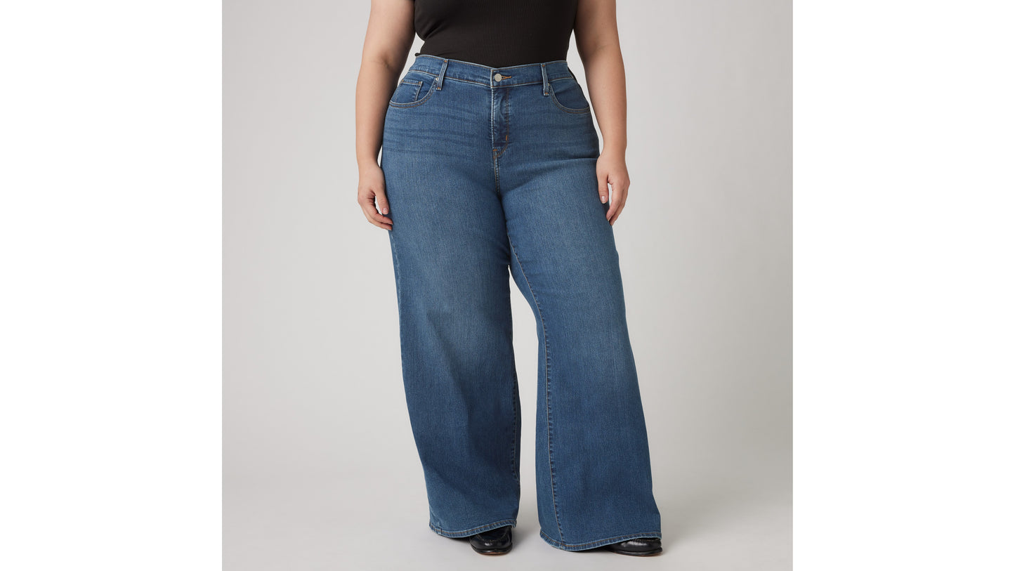 Levi's® Women's 318 Shaping Wide-Leg Jeans (Plus Size)