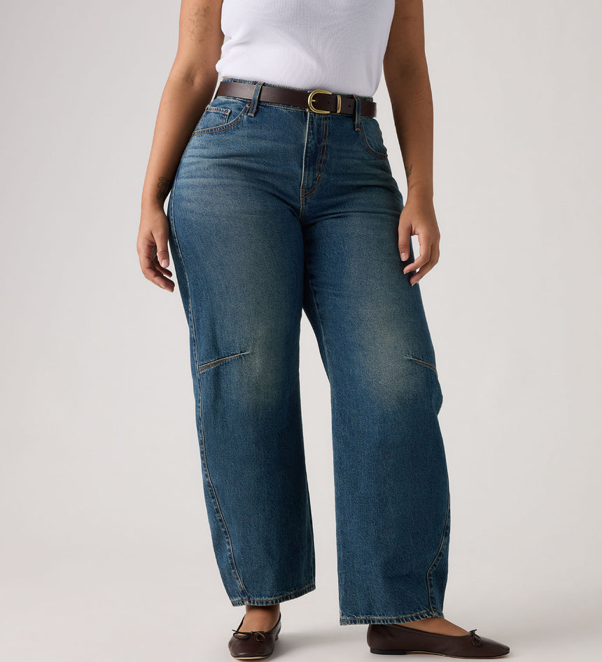 Main 9 - Levi's® Women's Baggy Dad Barrel Jeans - 0039A0001