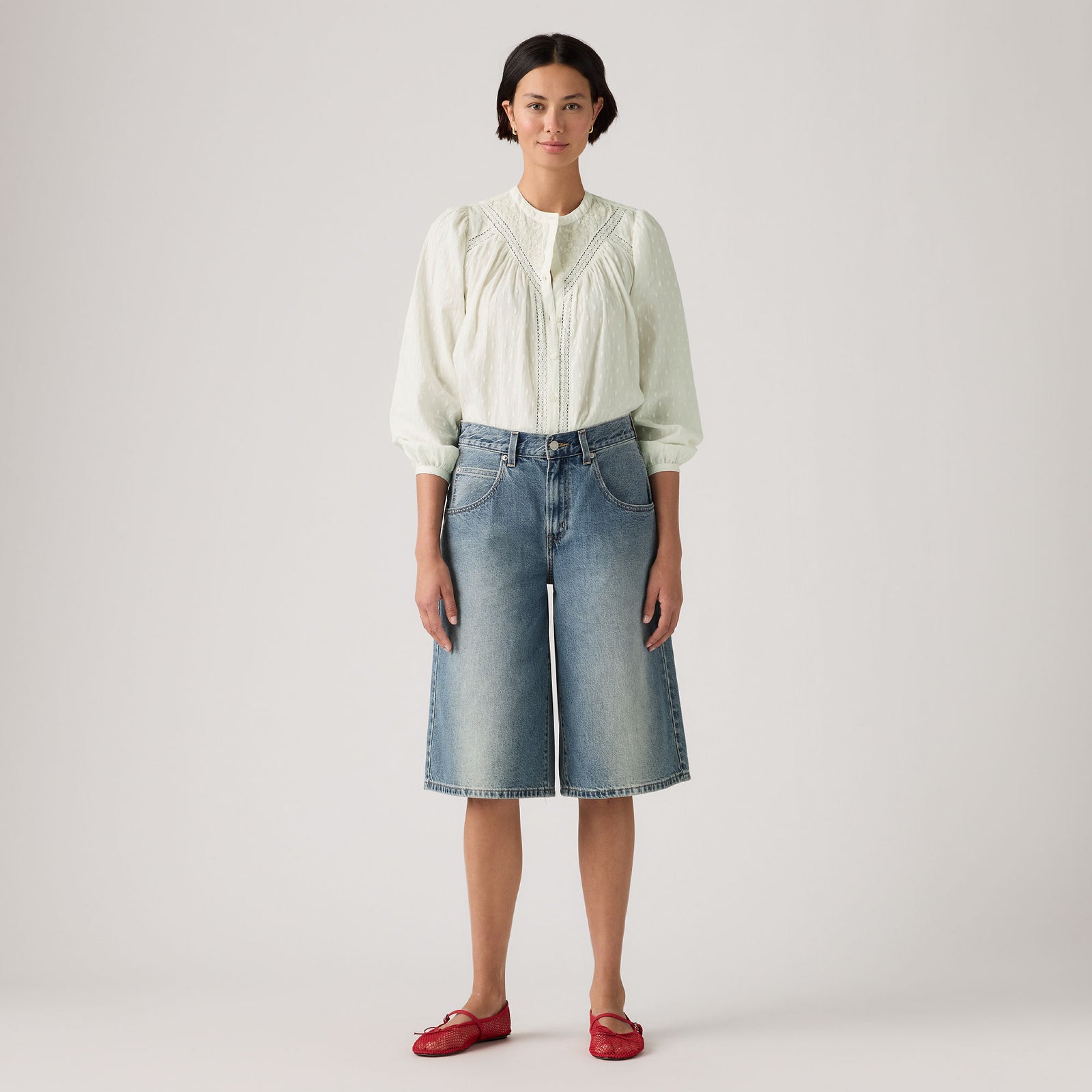 Main 2 - Levi's® Women's Super Baggy Jorts - 005DT0002