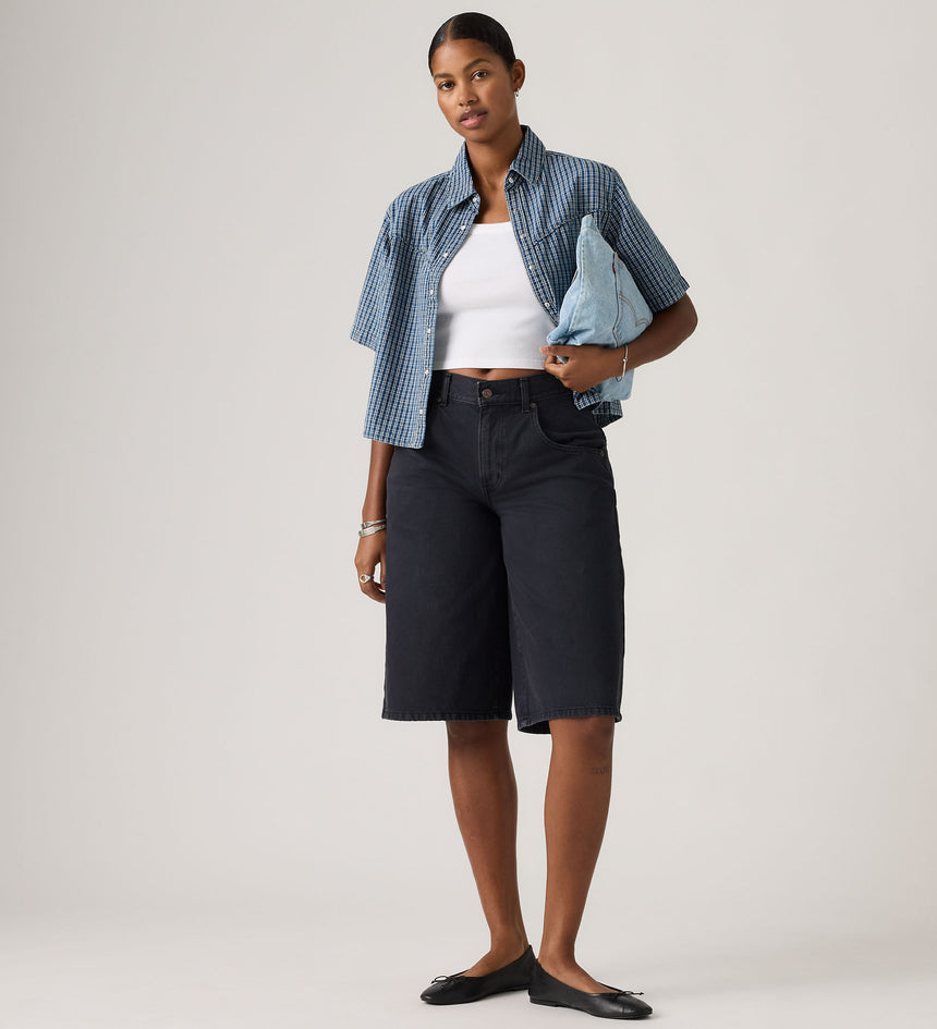 Main 4 - Levi's® Women's Super Baggy Jorts - 005DT0004