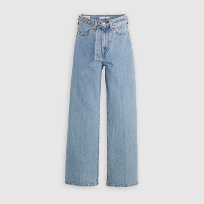Thumbnail 6 - Levi's® Women's Ribcage Wide-Leg Belted Jeans - 005LK0000