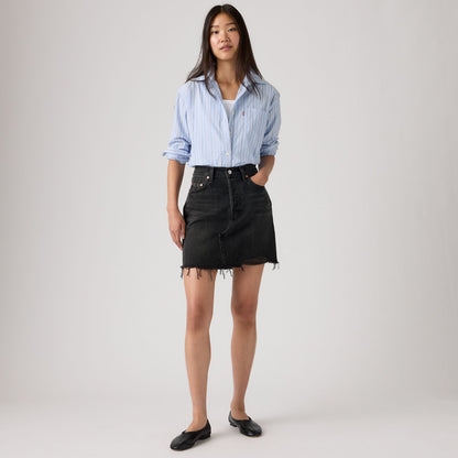 Thumbnail 4 - Levi's® Women's Deconstructed Skirt - 005LW0002
