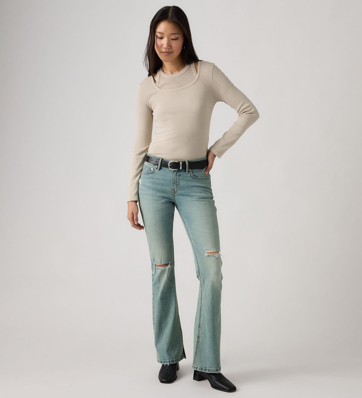 Main 4 - Levi's® Women's Low Slim Boot Jeans - 006KC0003