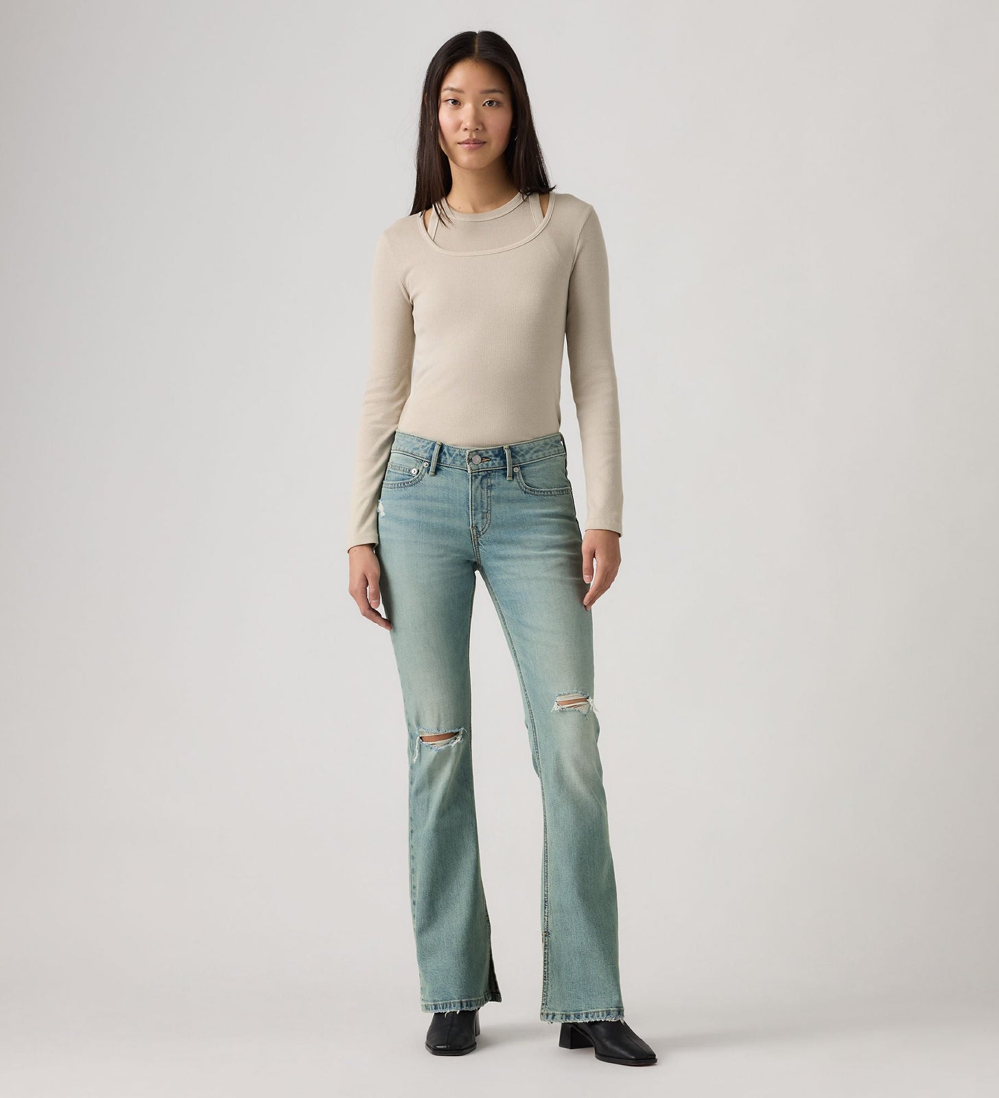 Main 1 - Levi's® Women's Low Slim Boot Jeans - 006KC0003