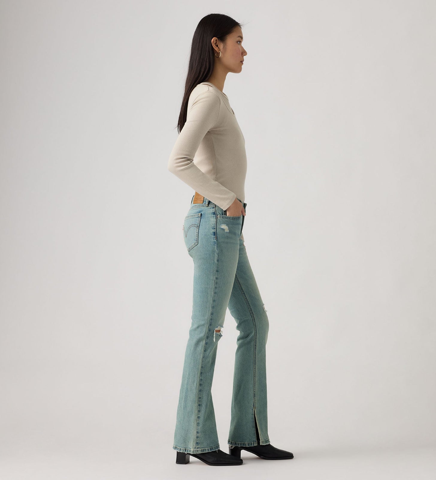 Main 3 - Levi's® Women's Low Slim Boot Jeans - 006KC0003