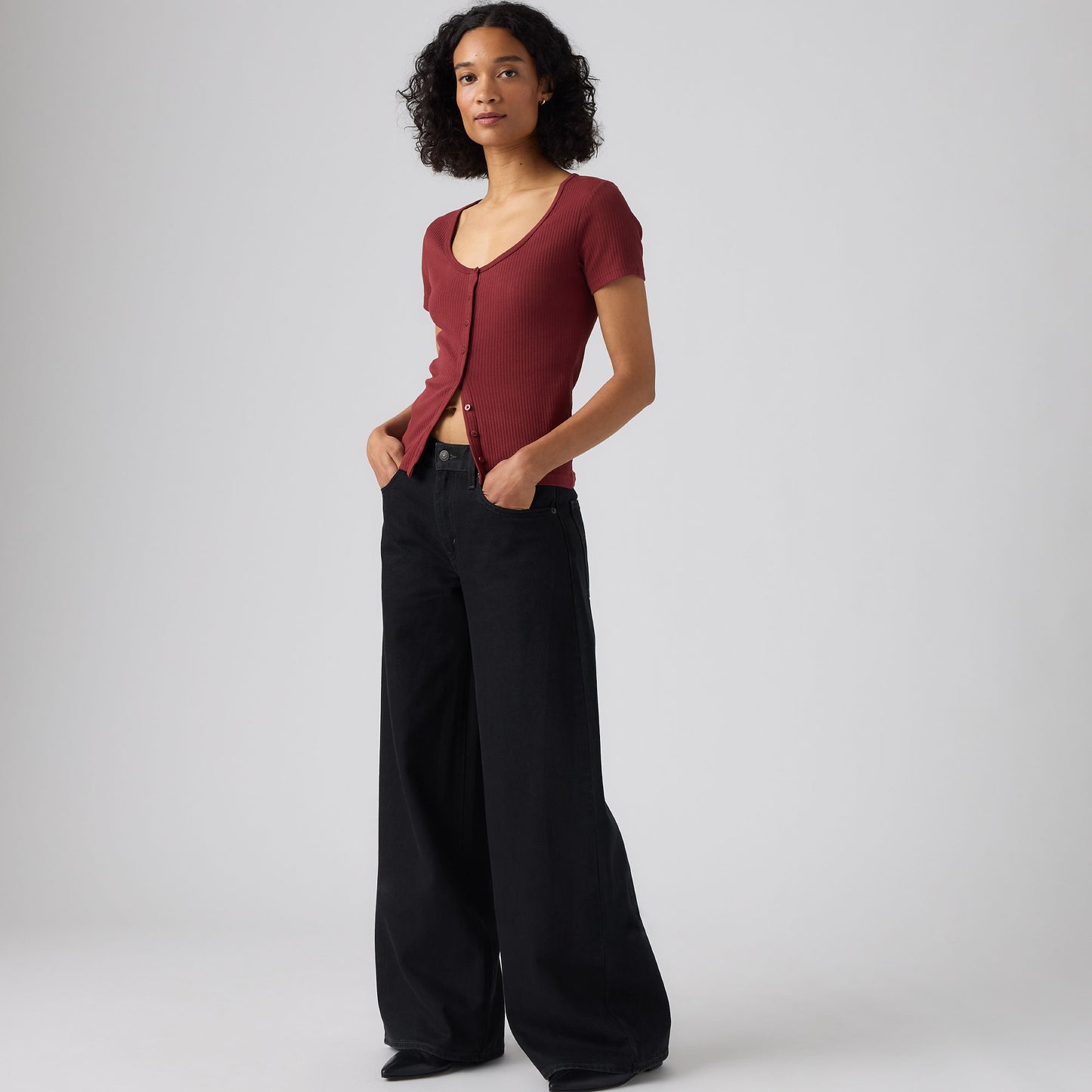 Levi's® Women's Middy Wide-Leg Jeans