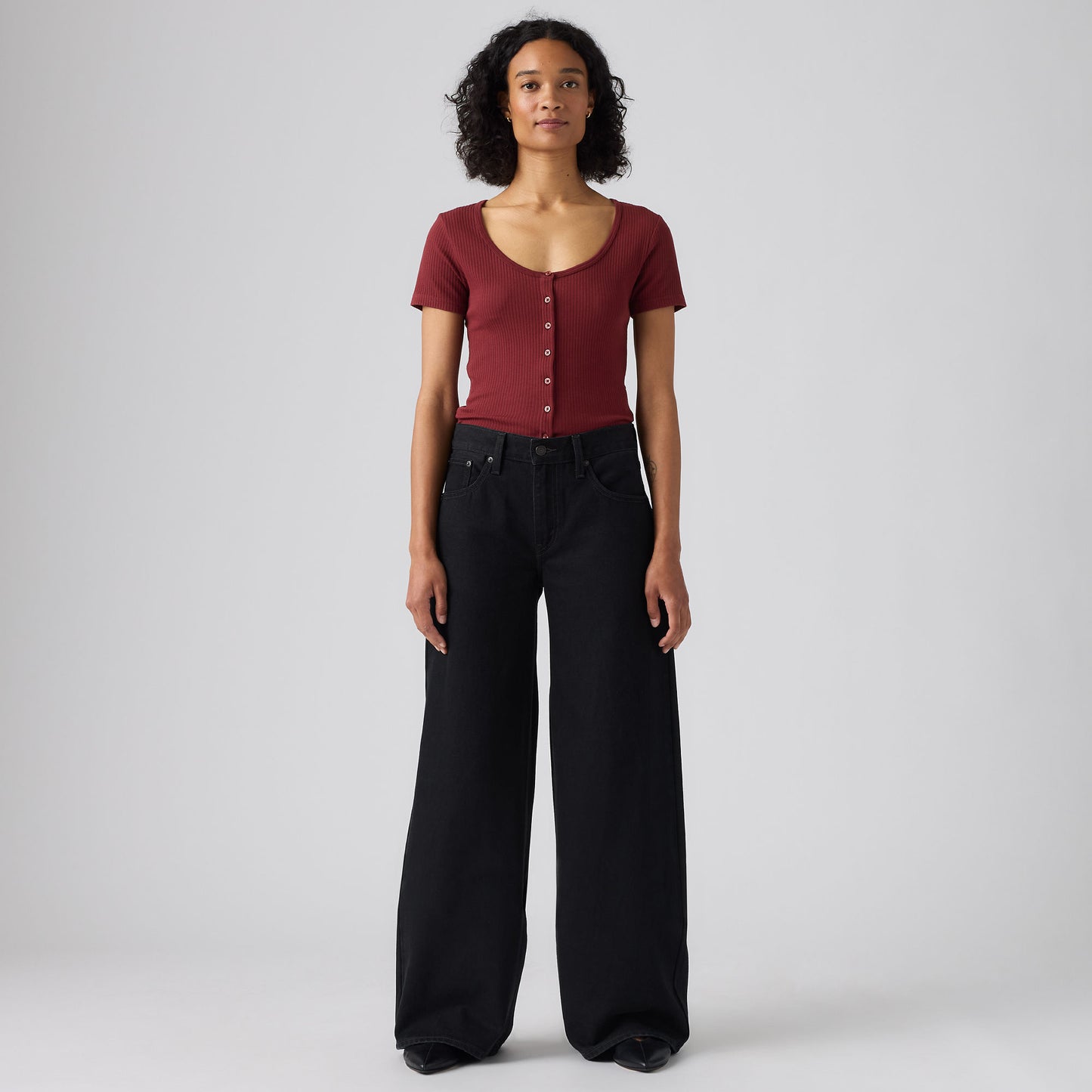 Levi's® Women's Middy Wide-Leg Jeans