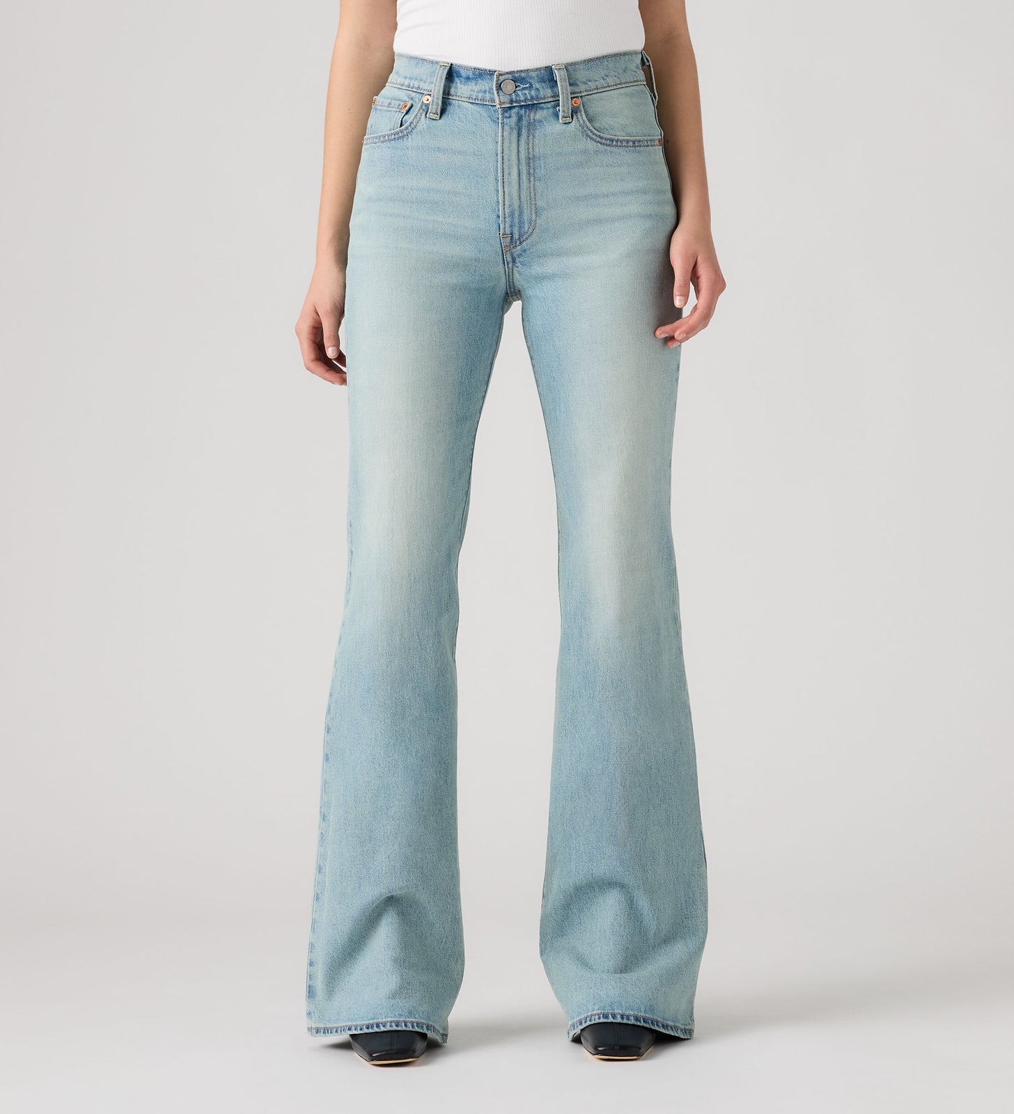 Main 5 - Levi's® Women's Ribcage Flare Jeans - 0083R0012