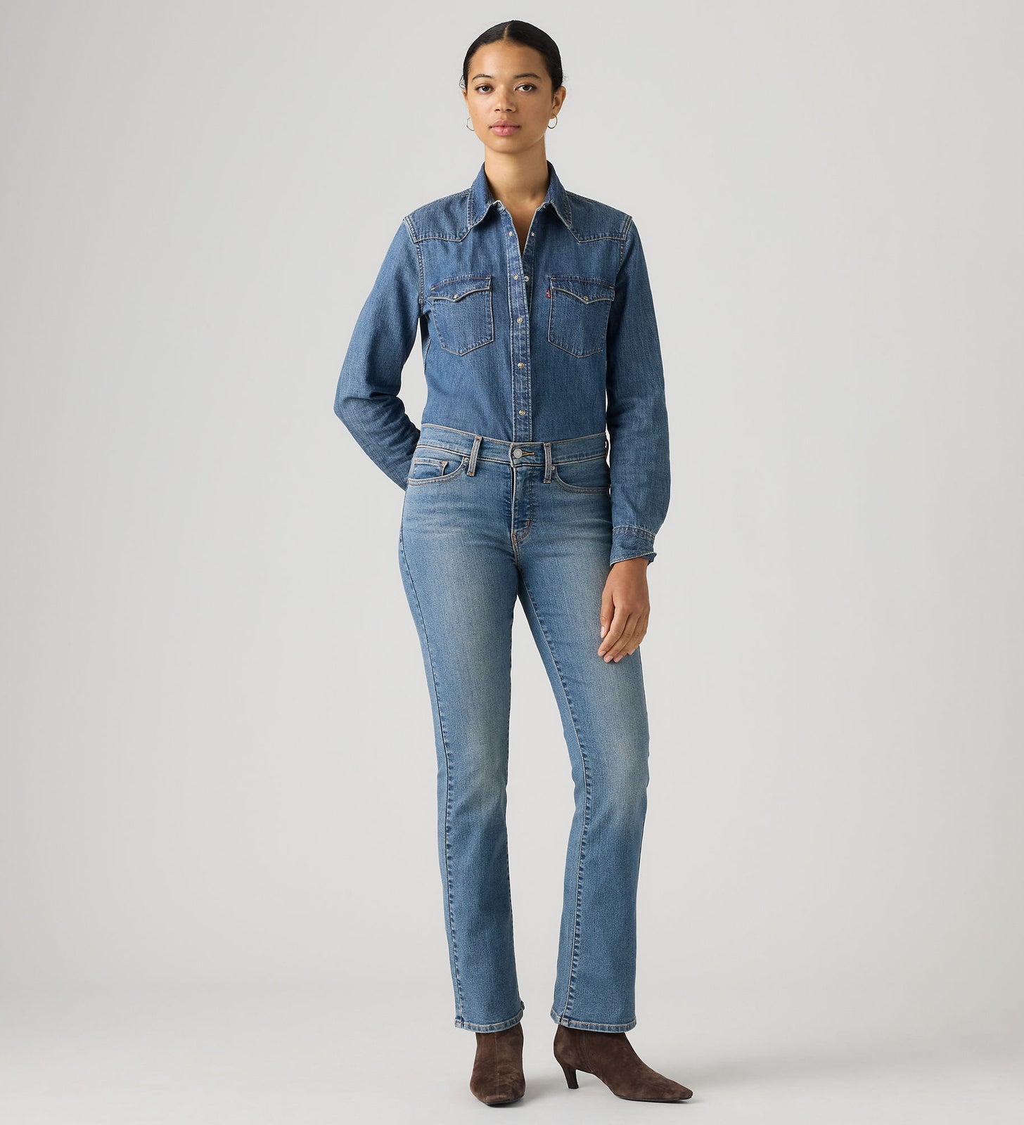 Main 2 - Levi's® Women's 315 Shaping Bootcut Jeans - 196320183