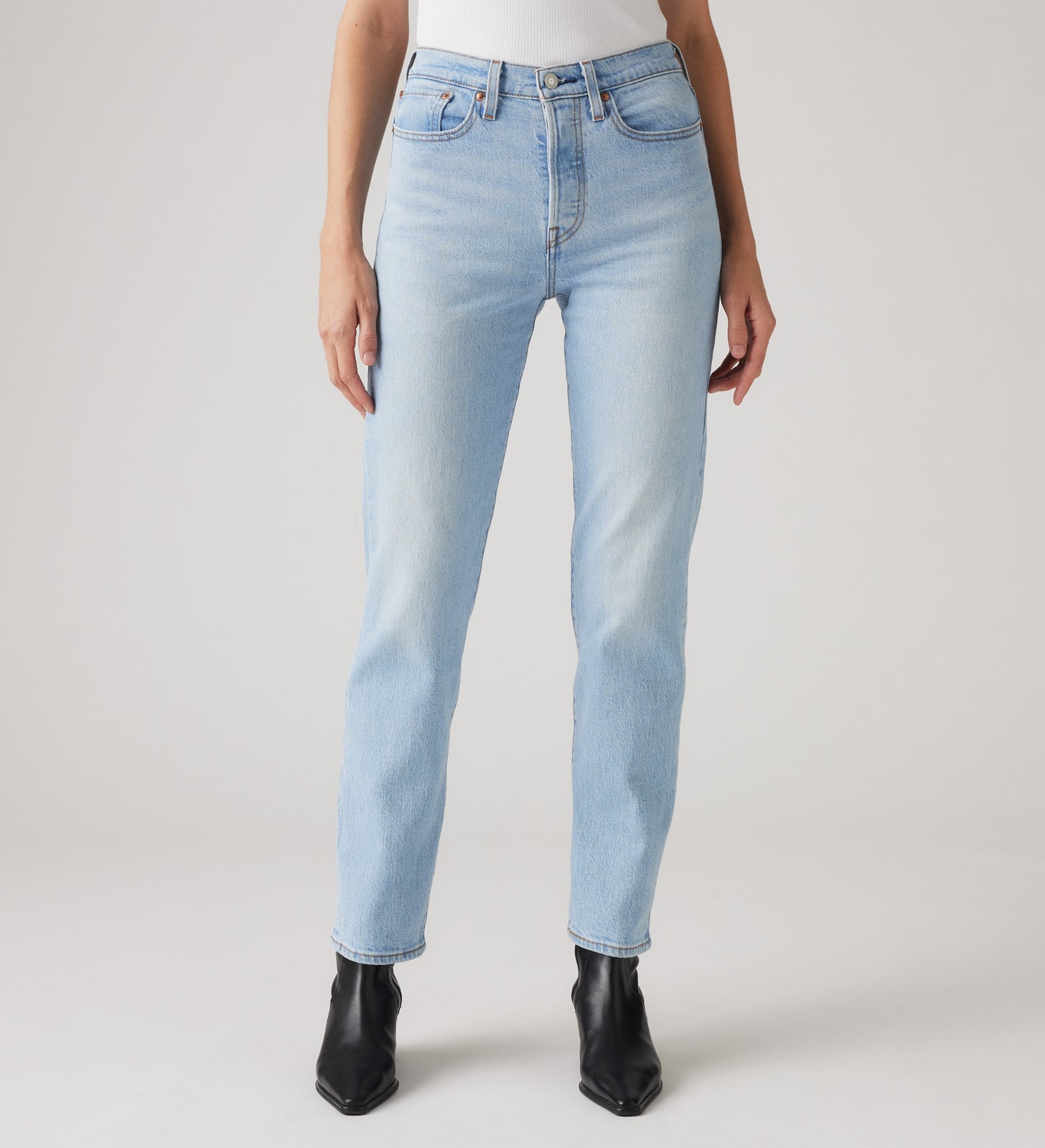 Main 5 - Levi's® Women's Wedgie Straight Jeans - 349640196