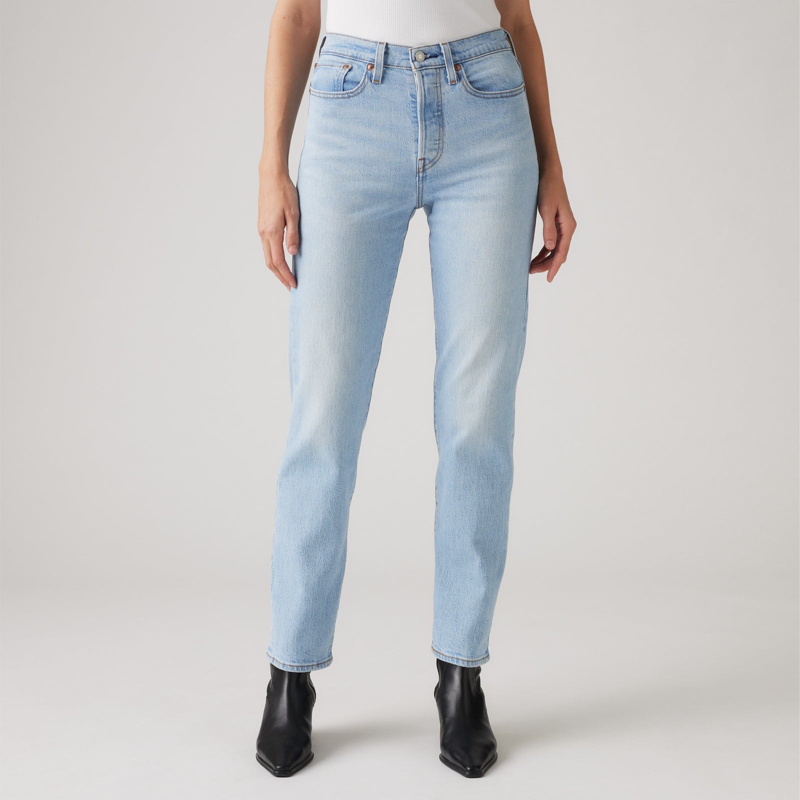 Main 5 - Levi's® Women's Wedgie Straight Jeans - 349640196