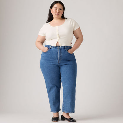 Levi’s® Women's Ribcage Straight Ankle Jeans (Plus Size)