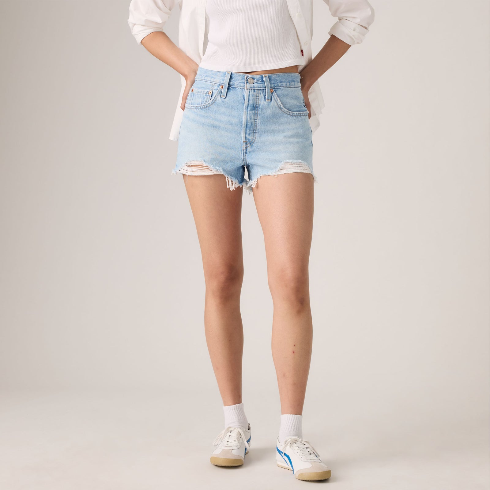Main 5 - Levi's® Women's 501® Original High-Rise Jean Shorts - 563270086