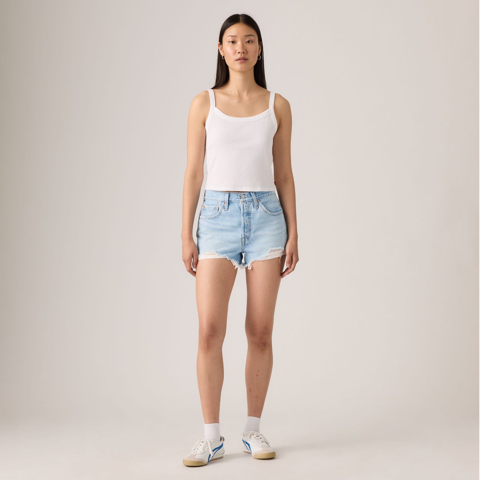 Main 2 - Levi's® Women's 501® Original High-Rise Jean Shorts - 563270086
