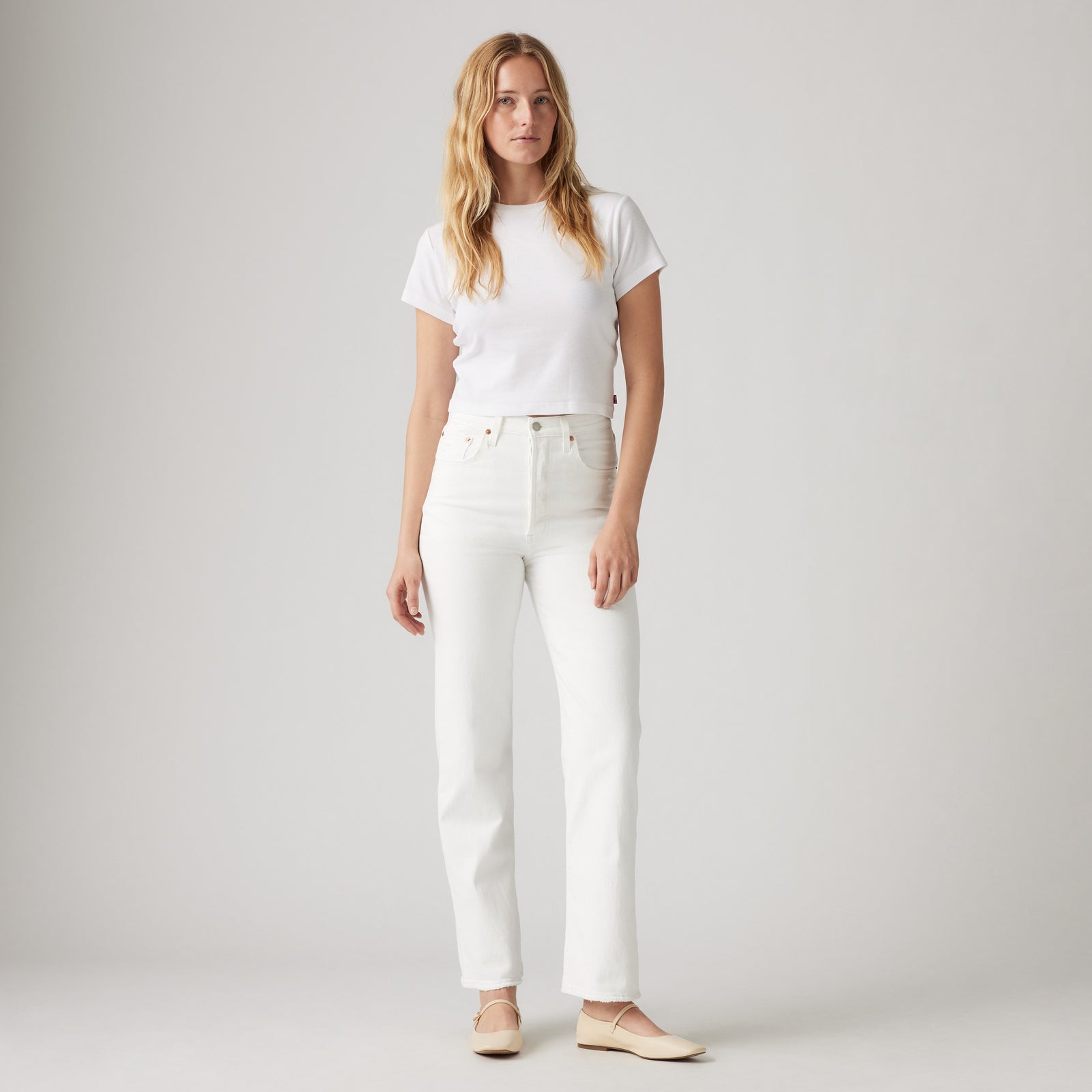 Main 2 - Levi's® Women's Ribcage Straight Ankle Jeans - 726930076