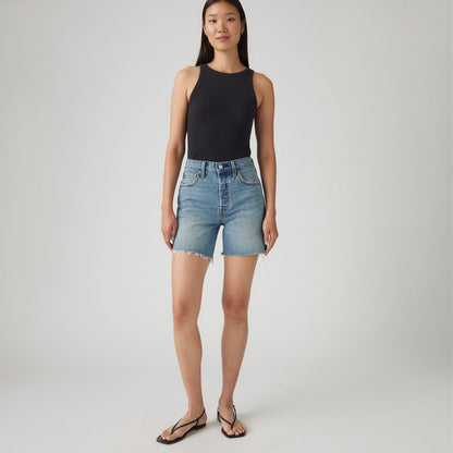 Levi's® Women's 501® Original High-Rise Mid-Thigh Jean Shorts