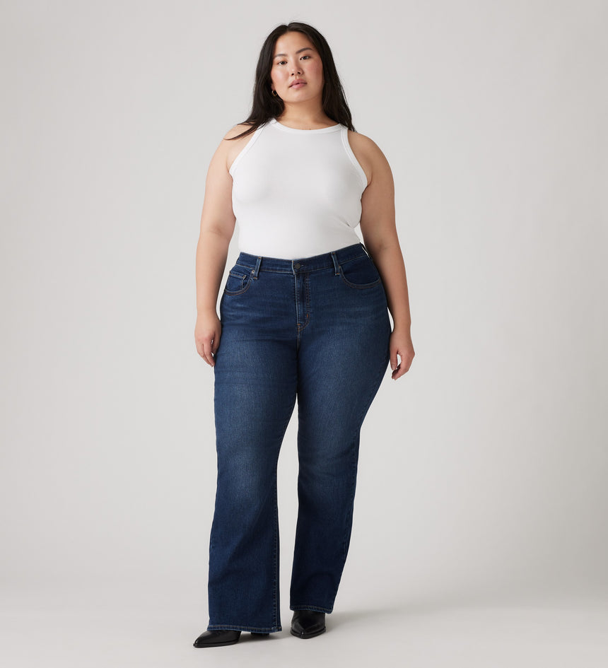 Women's 725 Bootcut Jeans (Plus Size) Eternal Indigo Dark Fit