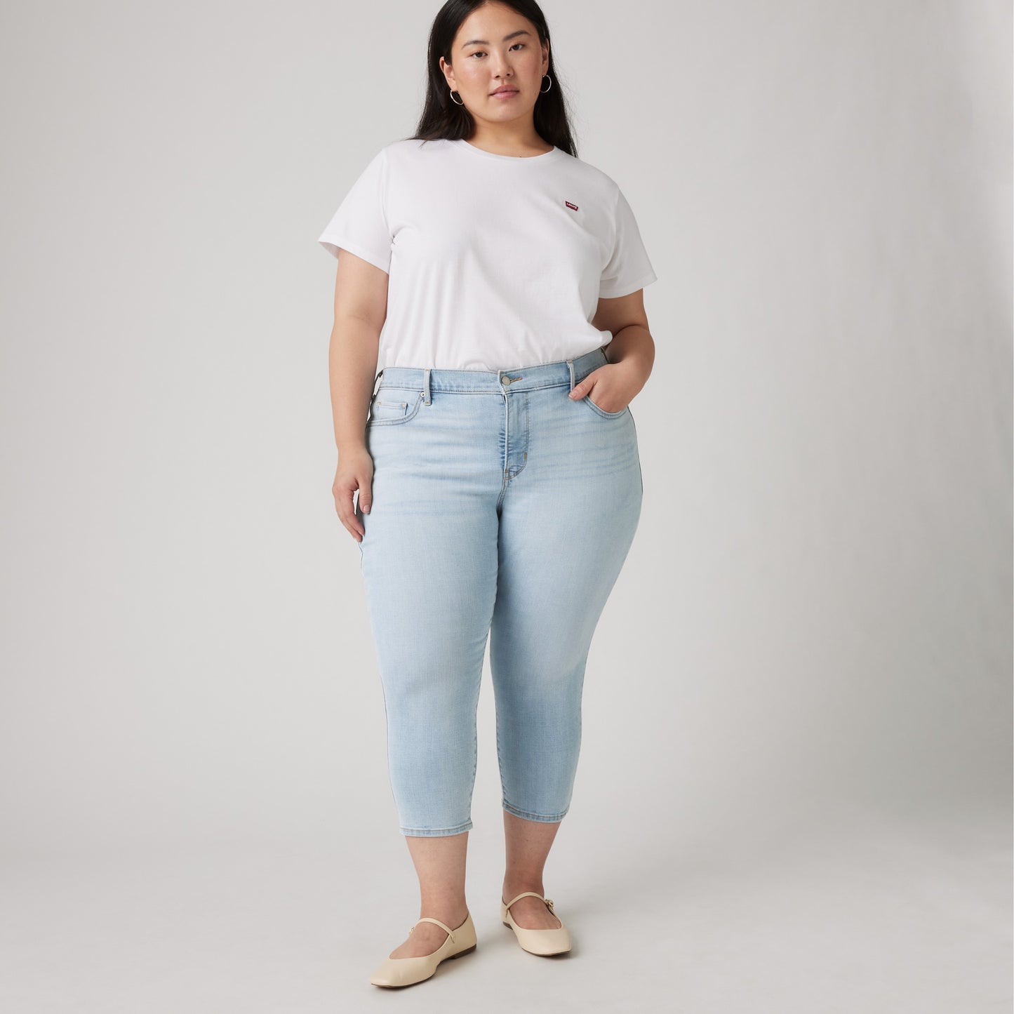 Levi's® Women's 311 Shaping Skinny Capris (Plus Size)