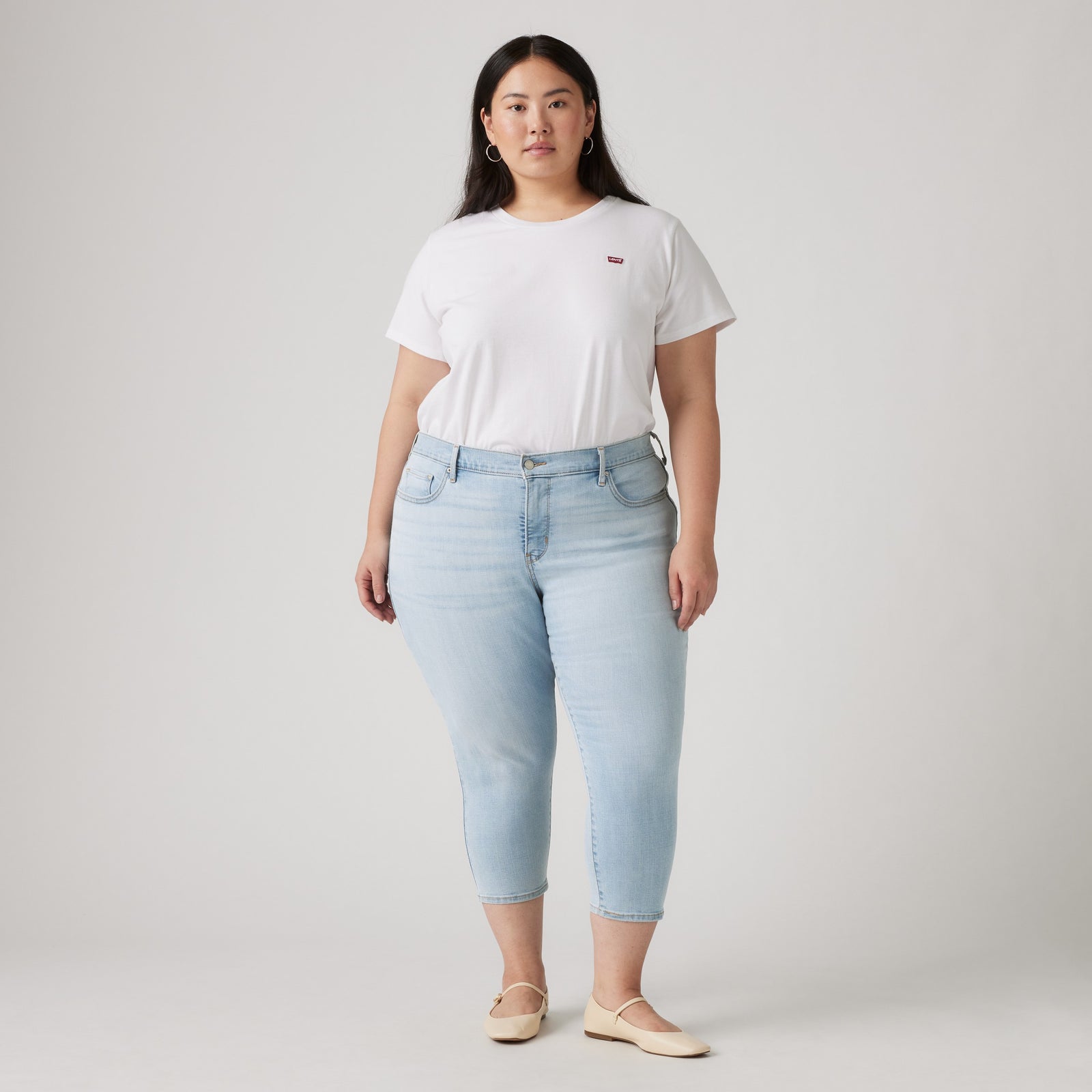 Main 1 - Levi's® Women's 311 Shaping Skinny Capris (Plus Size) SCL - 