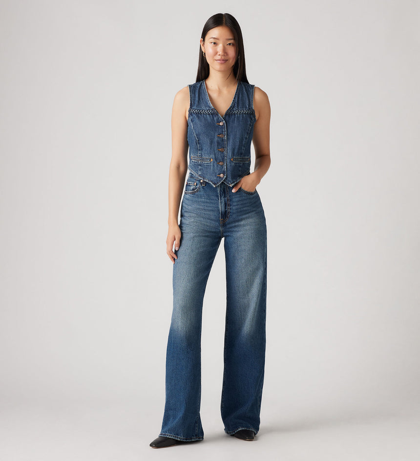 Main 1 - Levi’s® Women’s Ribcage Wide Leg Jeans - A60810012